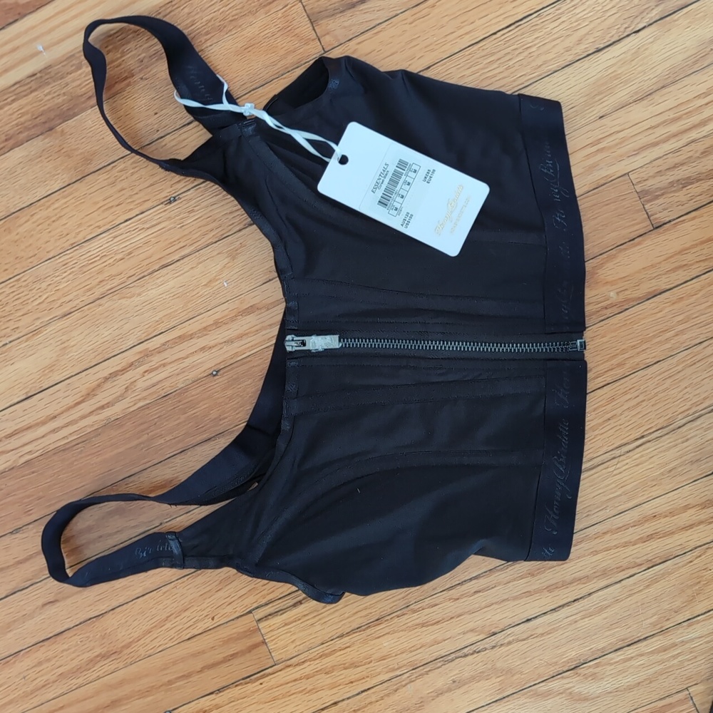 NWT Honey Birdette Essentials Black Corset MED - Picture 3 of 3